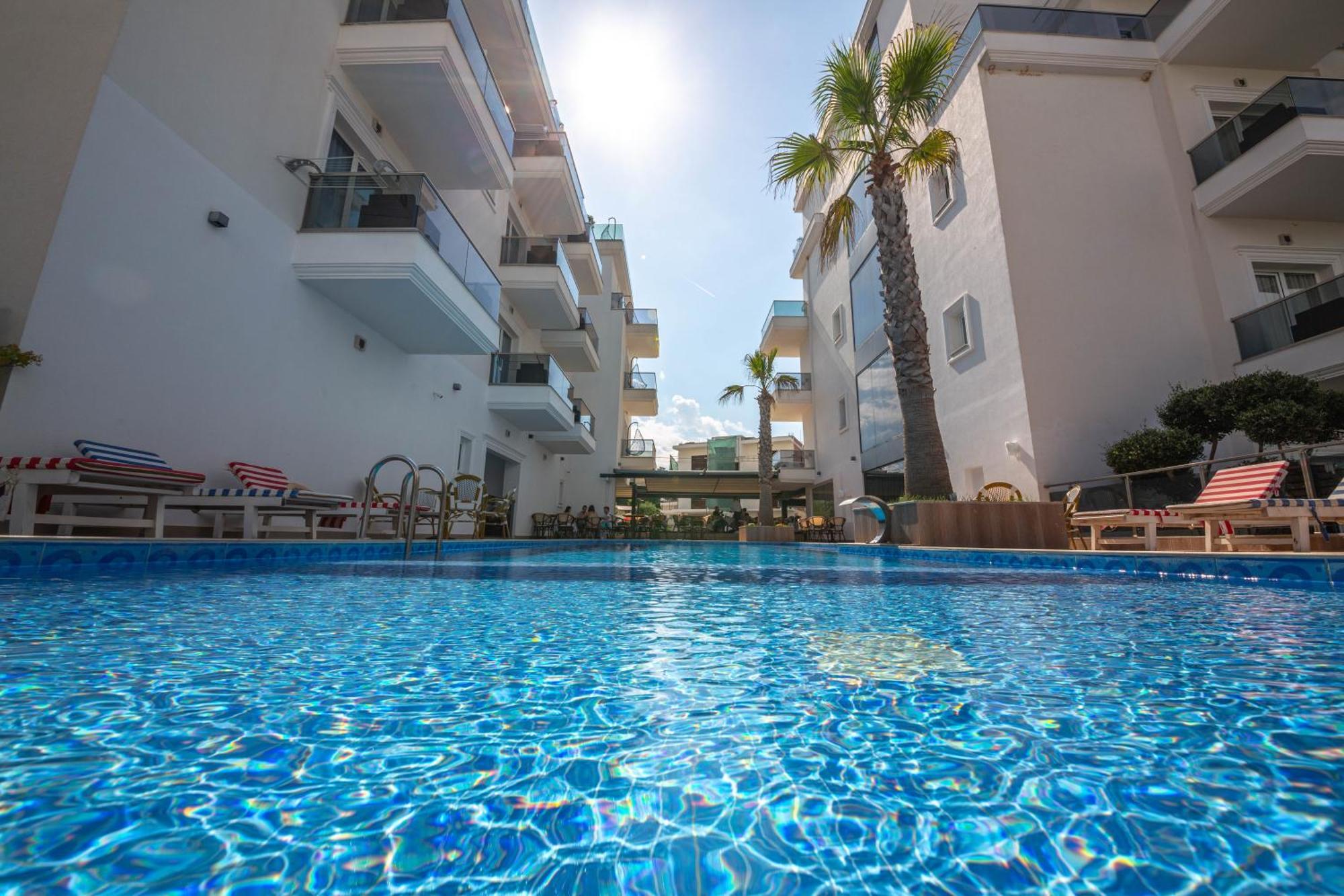 Hotel Sole Mare Ksamil Eksteriør bilde