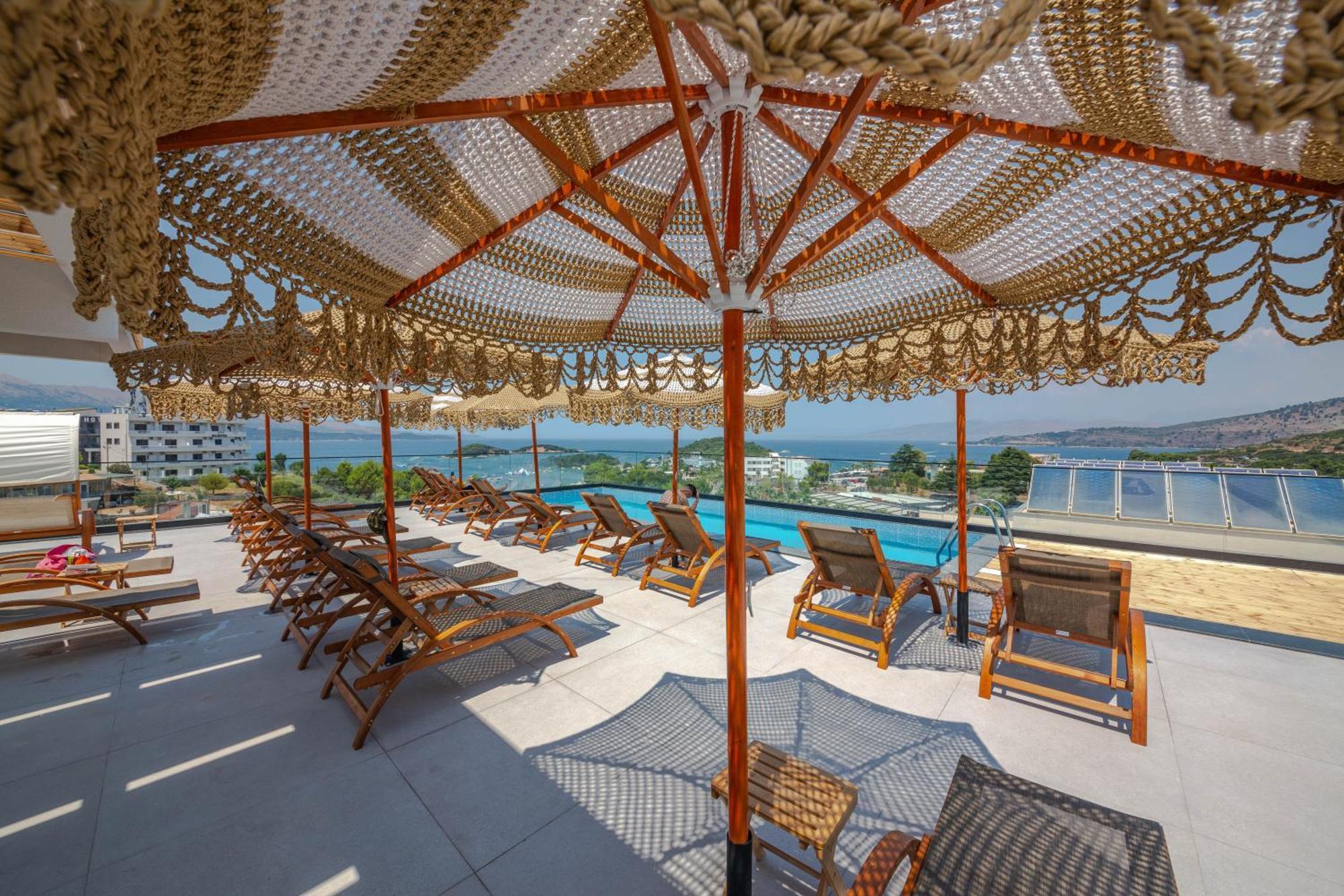 Hotel Sole Mare Ksamil Eksteriør bilde
