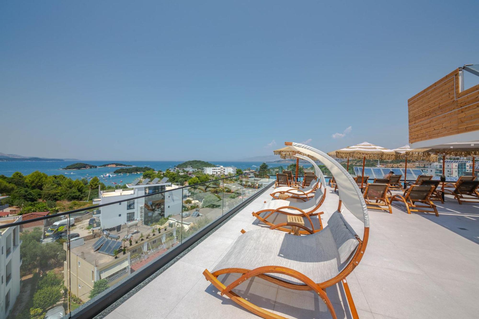 Hotel Sole Mare Ksamil Eksteriør bilde